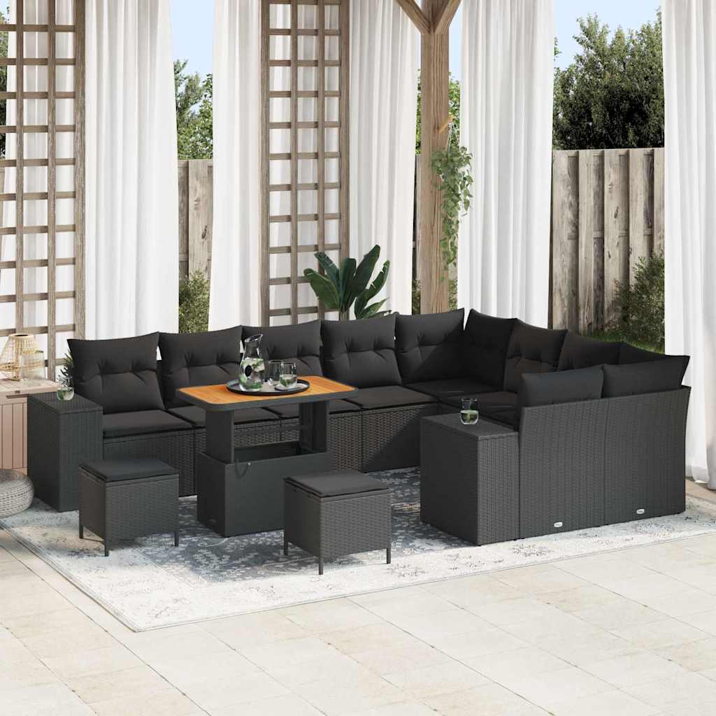 Tuin Sofa Set Met Kussen 12 Pcs 100 X 100 X 71 Cm
