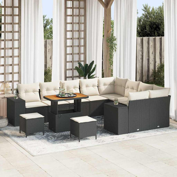 Tuin Sofa Set Met Kussen 12 Pcs 100 X 100 X 71 Cm