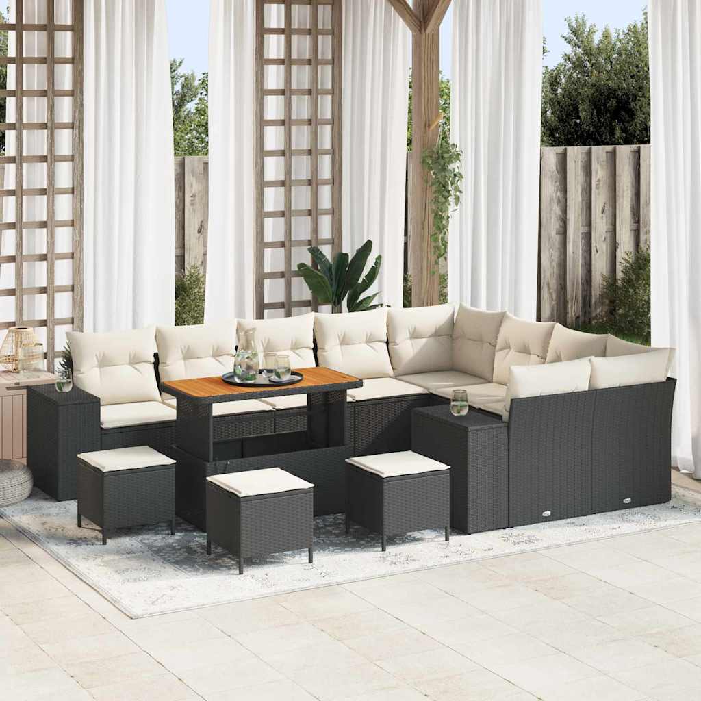 Tuin Sofa Set Met Kussen 12 Pcs 100 X 100 X 71 Cm