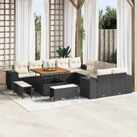 Tuin Sofa Set 13 Pcs En Crème 100 X 100 X 71 Cm