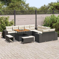 Tuin Sofa Set 13 Pcs En Crème 100 X 100 X 71 Cm
