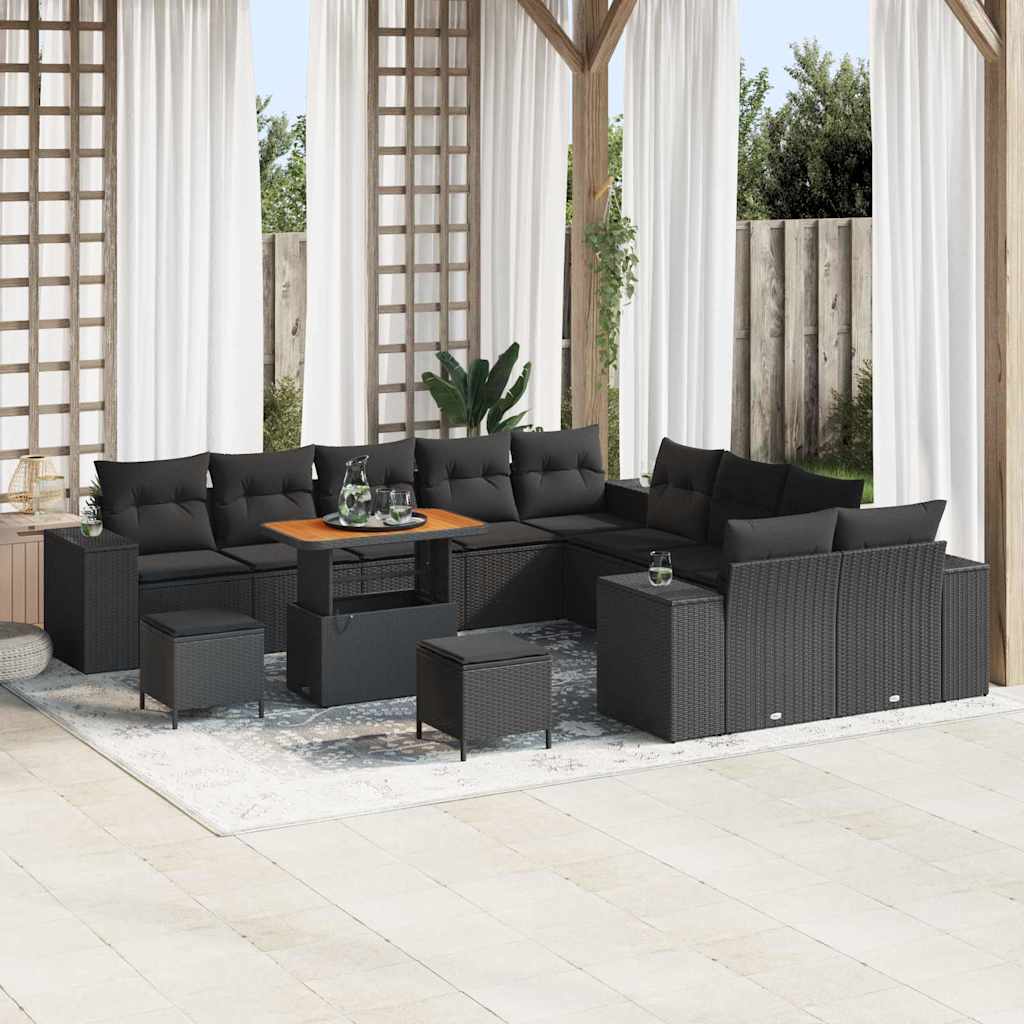 Tuin Sofa Set 13 Pcs En Crème 100 X 100 X 71 Cm