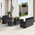Tuin Sofa Set Met Kussen 8 Pcs En Crème 90 X 55 X 71 Cm