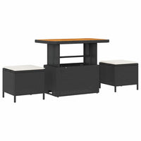 Tuin Sofa Set Met Kussen 8 Pcs En Crème 90 X 55 X 71 Cm