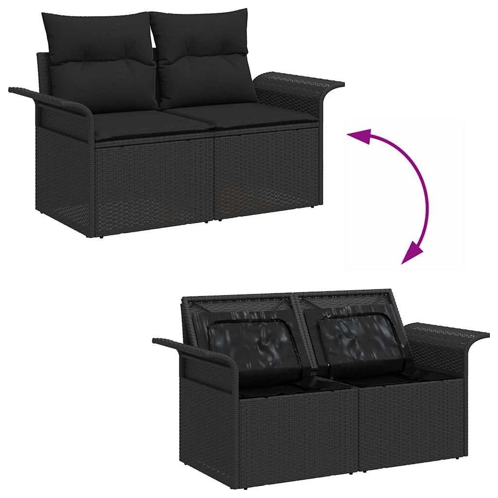 Tuin Sofa Set Met Kussen Met Opslag 9 Pcs 80 X 80 X 71 Cm