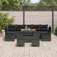 Tuin Sofa Set Met Kussen 10 Pcs 90 X 55 X 71 Cm