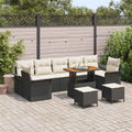 Tuin Sofa Set Met Kussen 10 Pcs 90 X 55 X 71 Cm
