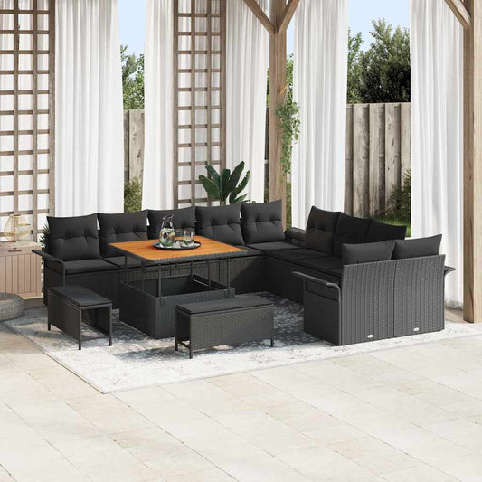 Tuin Sofa Set Met Kussen 13 Pcs 100 X 100 X 71 Cm