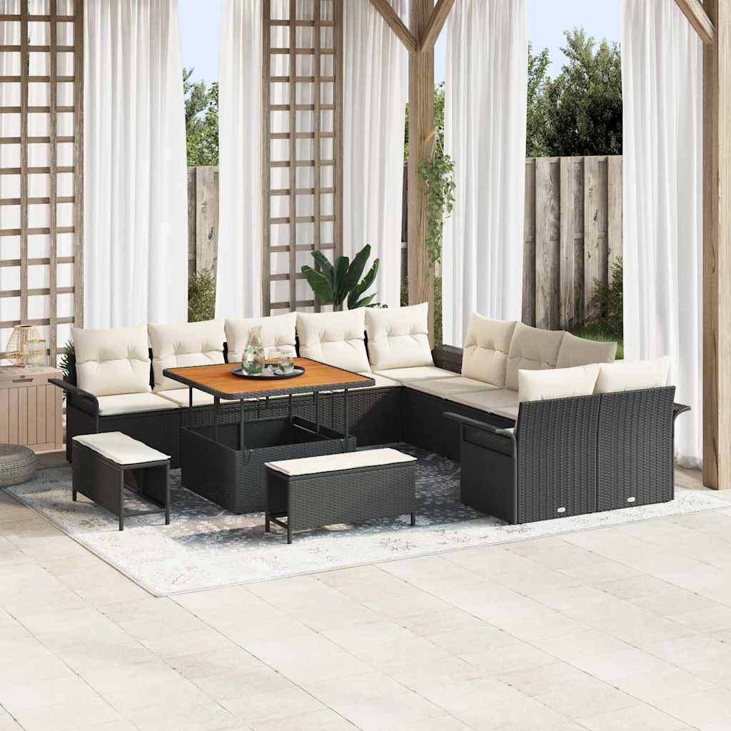 Tuin Sofa Set Met Kussen 13 Pcs 100 X 100 X 71 Cm