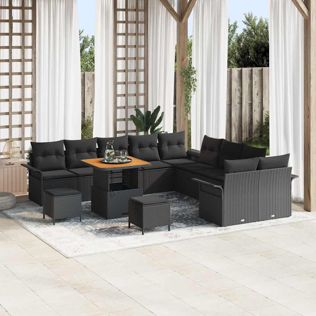 Tuin Sofa Set Met Kussen 13 Pcs 100 X 100 X 71 Cm
