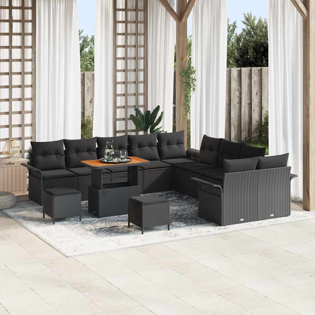 Tuin Sofa Set Met Kussen 13 Pcs 100 X 100 X 71 Cm