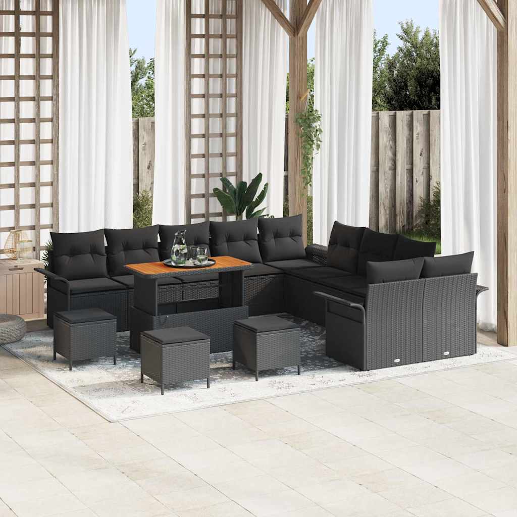 Tuin Sofa Set Met Kussen 13 Pcs 100 X 100 X 71 Cm