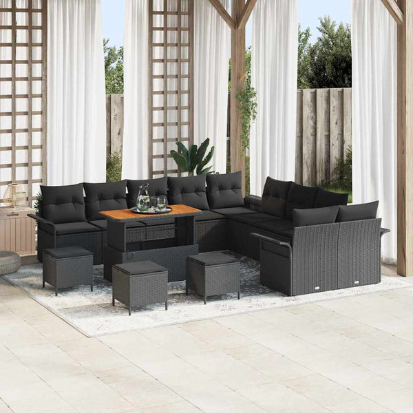 Tuin Sofa Set Met Kussen 13 Pcs 100 X 100 X 71 Cm