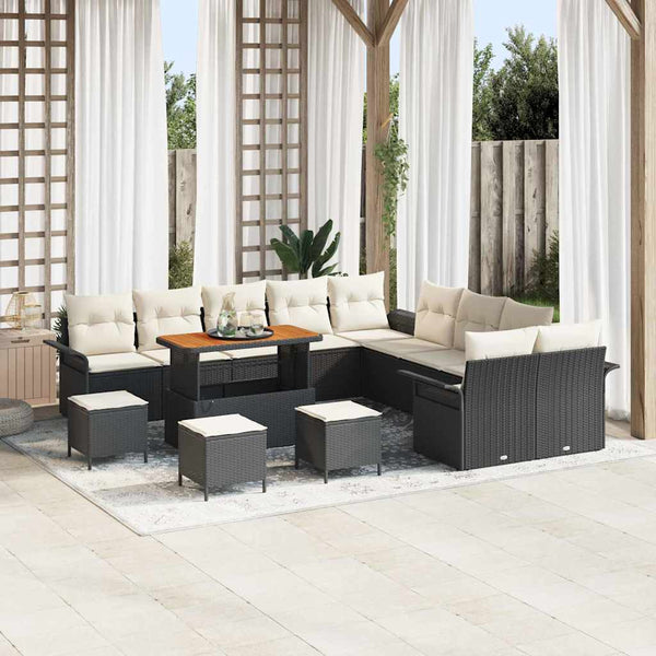 Tuin Sofa Set Met Kussen 13 Pcs 100 X 100 X 71 Cm