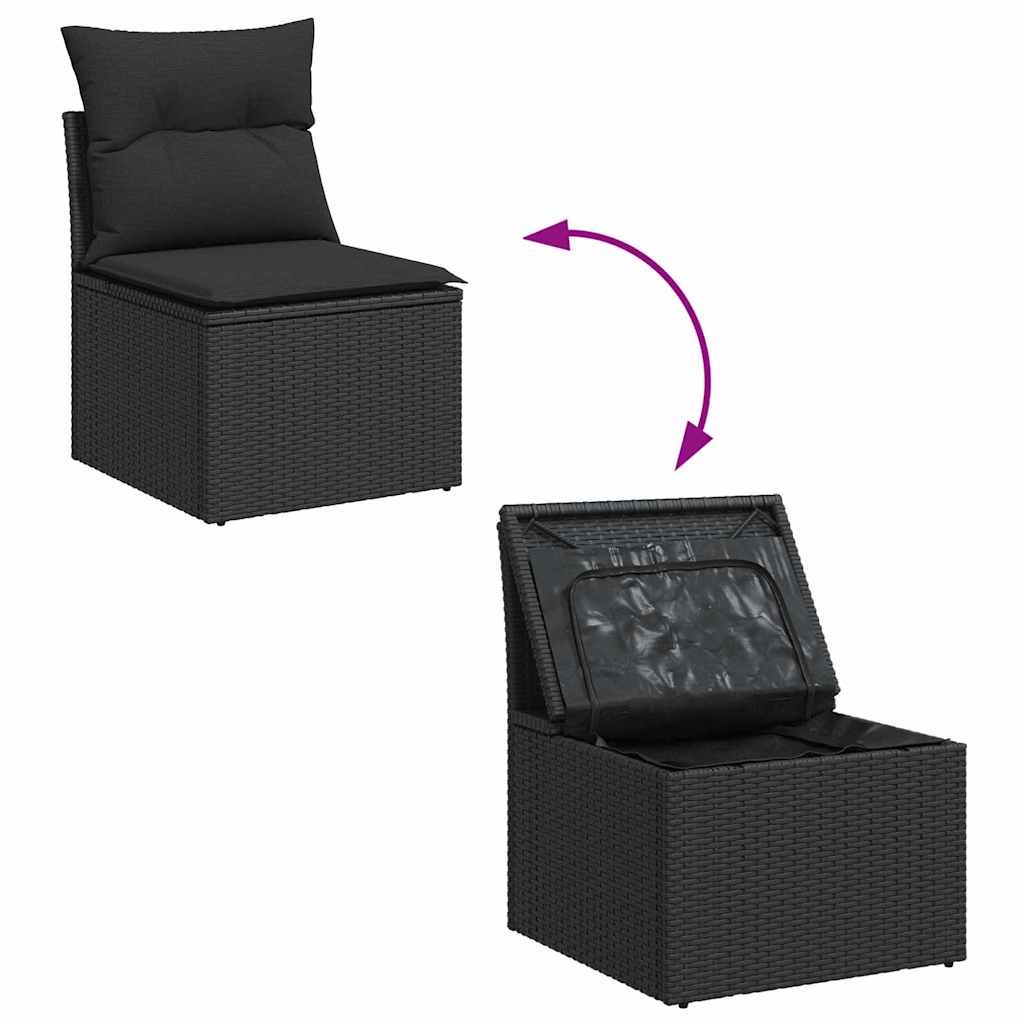 Tuin Sofa Set Met Kussen Met Opslag 8 Pcs 80 X 80 X 71 Cm