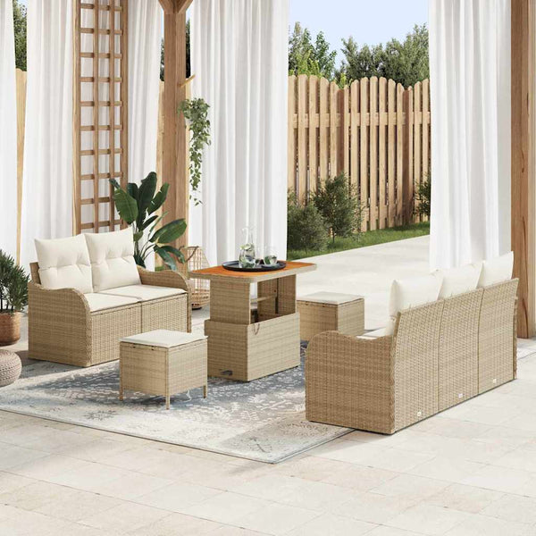 Tuin Sofa Set Met Kussen Met Opslag 8 Pcs 80 X 80 X 71 Cm