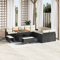 Tuin Sofa Set 13 Pcs En Crème 100 X 100 X 71 Cm
