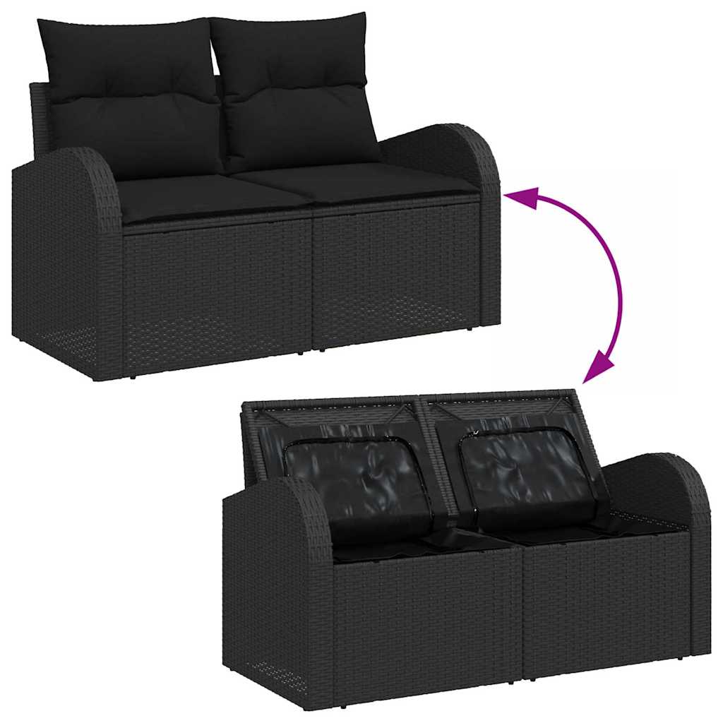 Tuin Sofa Set Met Kussen Met Opslag 8 Pcs 80 X 80 X 71 Cm