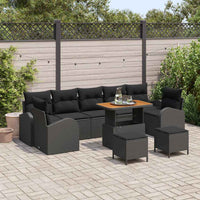 Tuin Sofa Set Met Kussen 10 Pcs 90 X 55 X 71 Cm