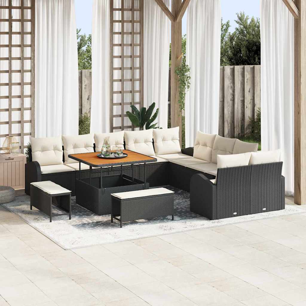 Tuin Sofa Set Met Kussen 13 Pcs 100 X 100 X 71 Cm