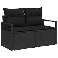 Tuin Sofa Set Met Opslag 9 Pcs Poly Riet