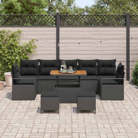 Tuin Sofa Set Met Kussen 10 Pcs 90 X 55 X 71 Cm