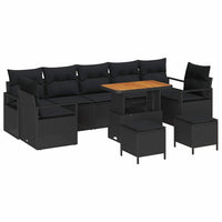 Tuin Sofa Set Met Kussen 10 Pcs 90 X 55 X 71 Cm