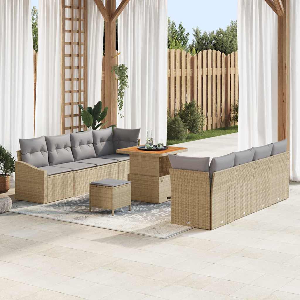 Tuin Sofa Set Met Kussen 11 Pcs 80 X 80 X 71 Cm