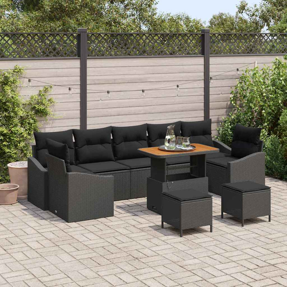 Tuin Sofa Set Met Kussen 10 Pcs 90 X 55 X 71 Cm