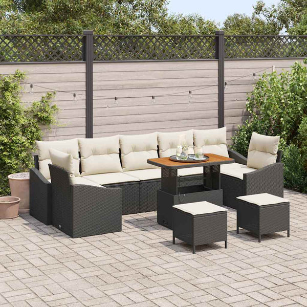 Tuin Sofa Set Met Kussen 10 Pcs 90 X 55 X 71 Cm