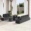 Tuin Sofa Set Met Kussen 10 Pcs En Crème 80 X 80 X 71 Cm