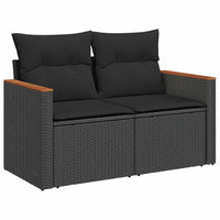 Tuin Sofa Set Met Kussen 10 Pcs 90 X 55 X 71 Cm Poly Riet