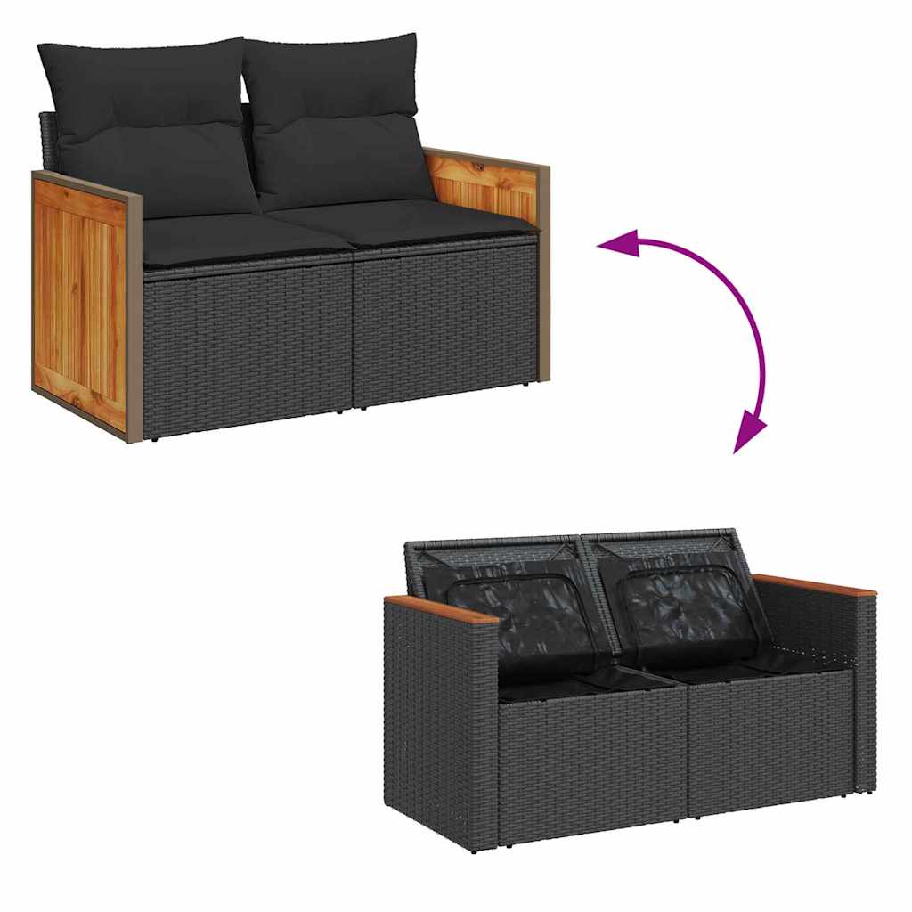 Tuin Sofa Set 10 Pcs En Bruin 80 X 80 X 71 Cm Poly Rattan