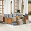 Tuin Sofa Set 10 Pcs 90 X 55 X 71 Cm Poly Rattan