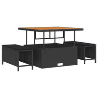 Tuin Sofa Set 12 Pcs 100 X 100 X 71 Cm Poly Rattan