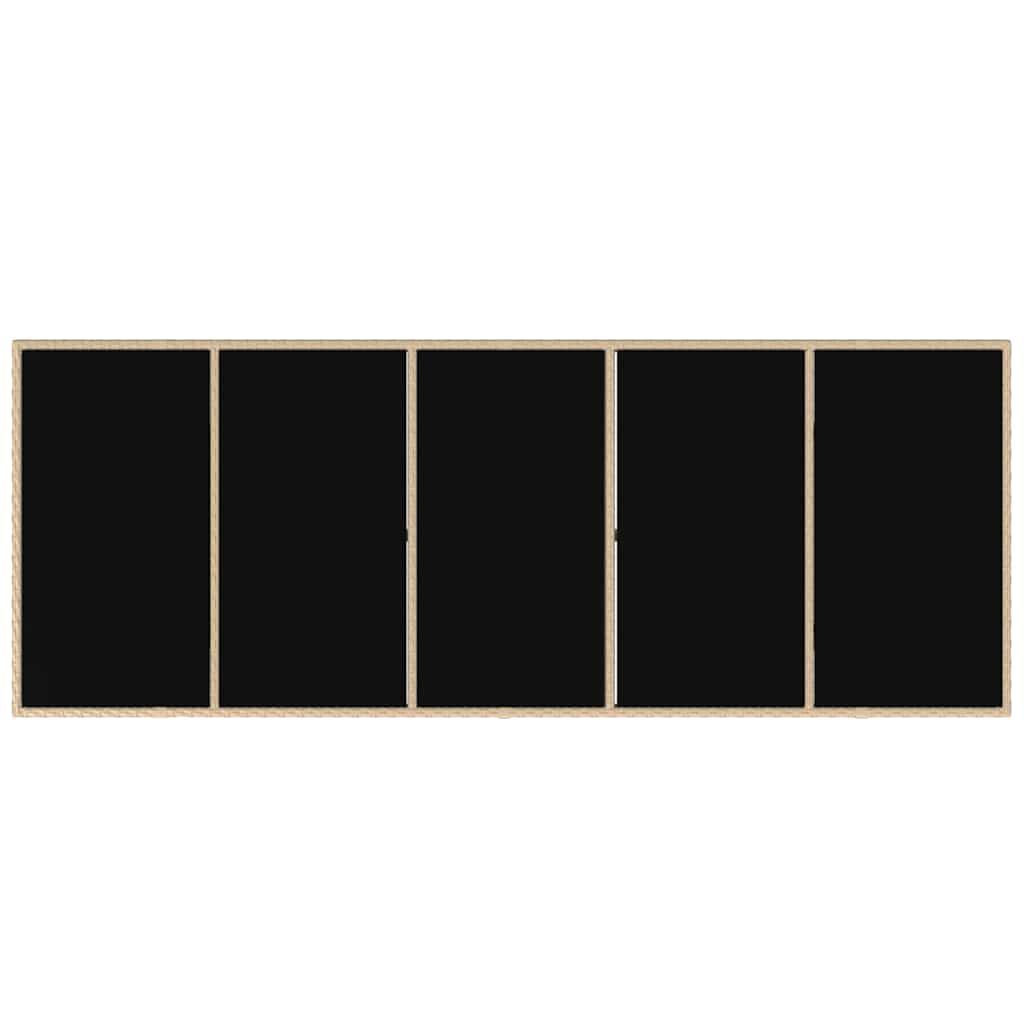 Tuin Eetset 11 Pcs Poly Riet