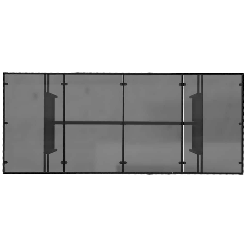 Tuin Eetset 7 Pcs 190 X 80 X 75 Cm Poly Rattan