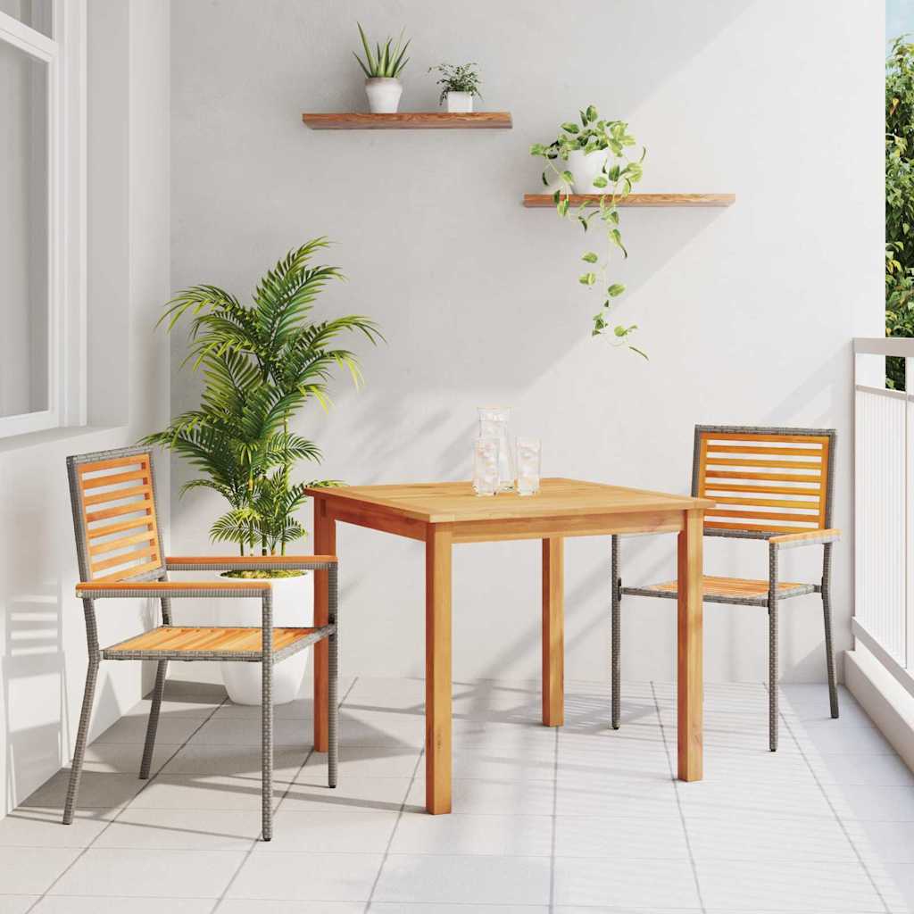 Tuin Eetset 5 Pcs Poly Riet