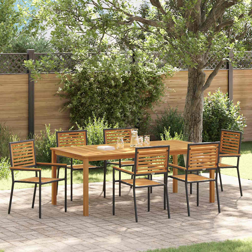 Tuin Eetset 5 Pcs Poly Riet