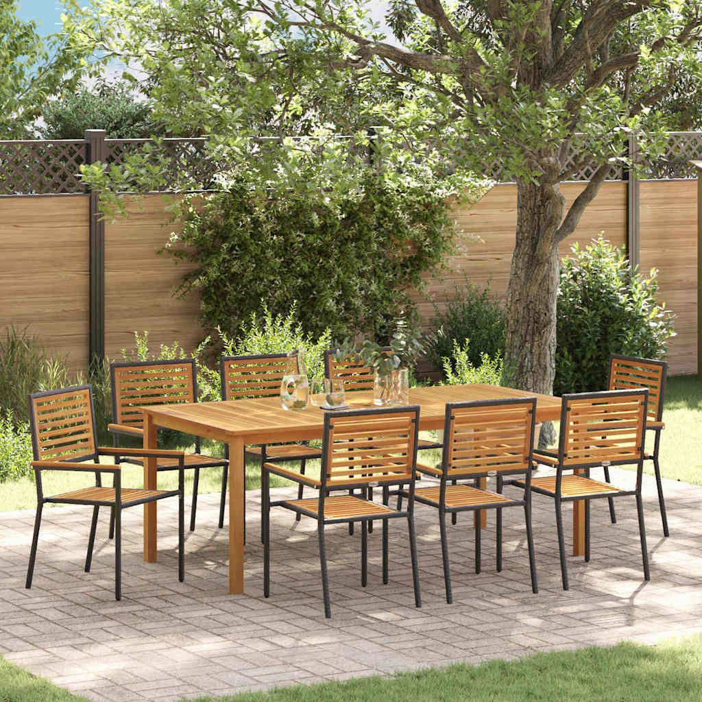 Tuin Eetset 5 Pcs Poly Riet