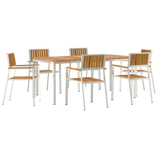 Tuin Eetset 7 Pcs Bruin