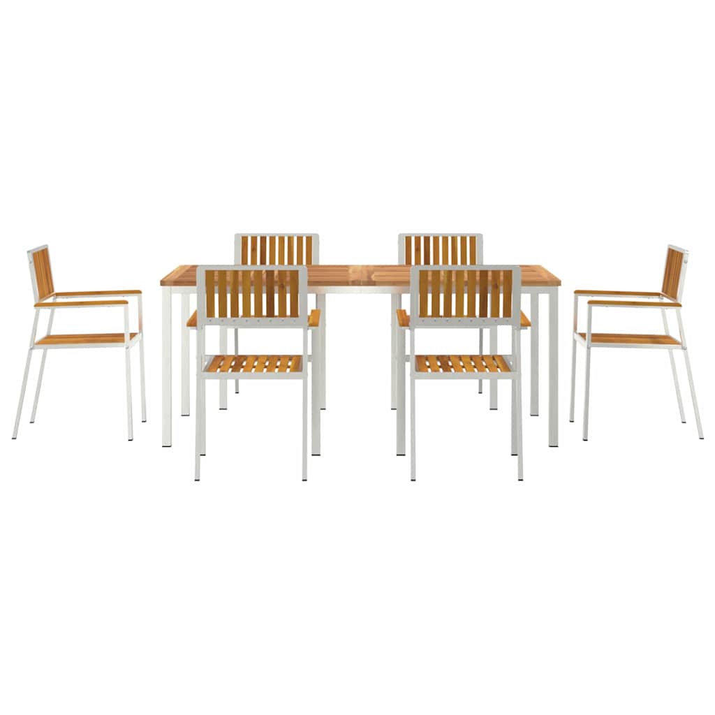 Tuin Eetset 7 Pcs Bruin