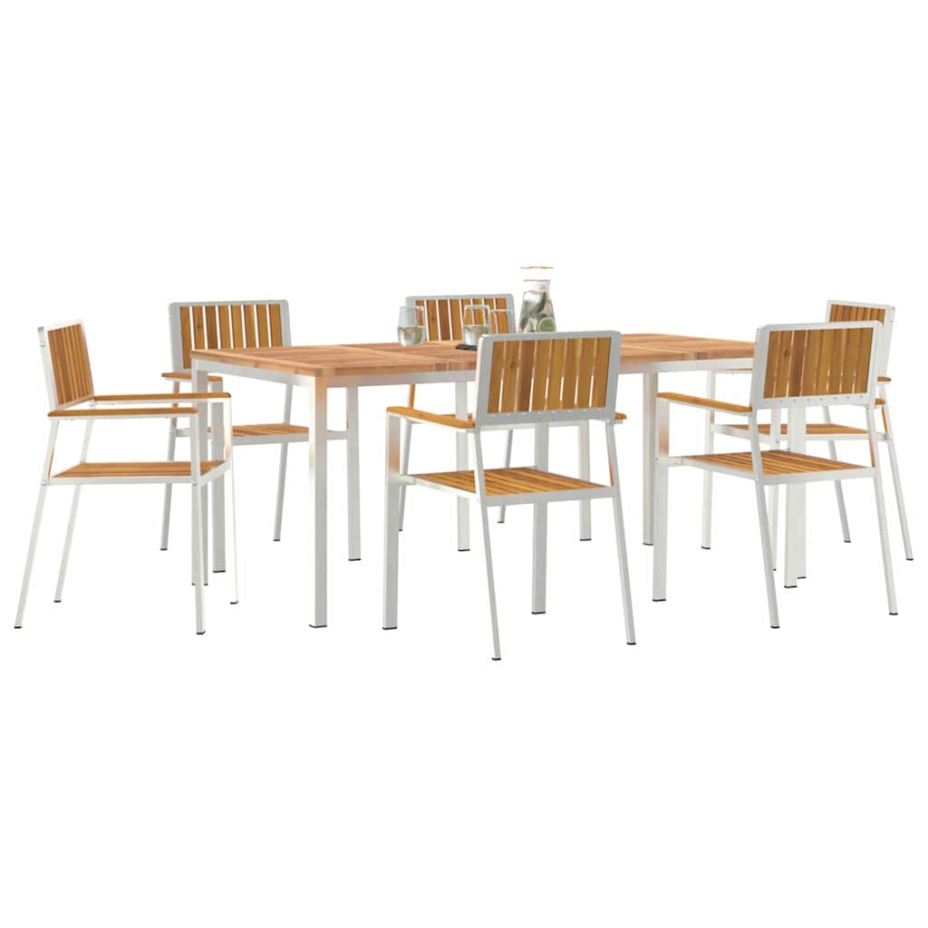 Tuin Eetset 7 Pcs Bruin