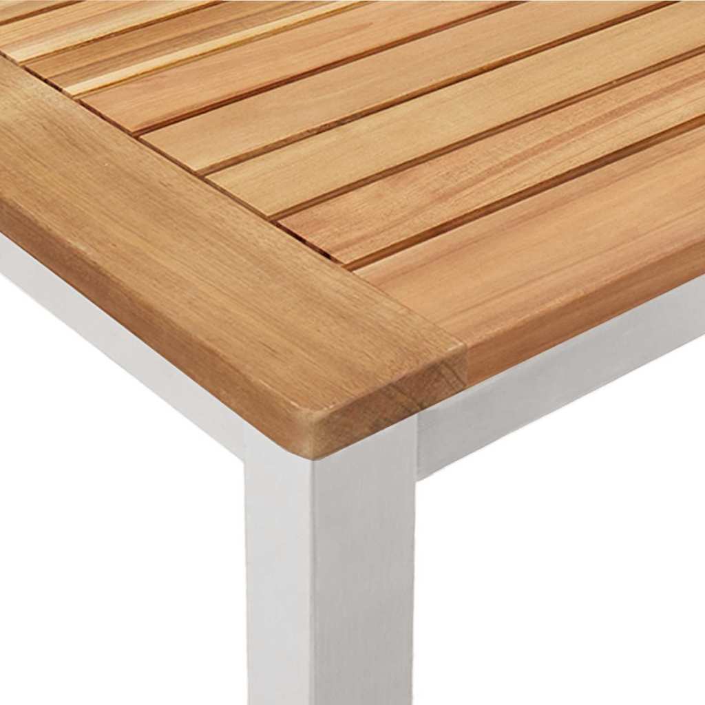 Tuin Eetset 5 Pcs Massief Hout Acacia