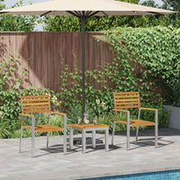 Tuin Eetset 3 Pcs Bruin