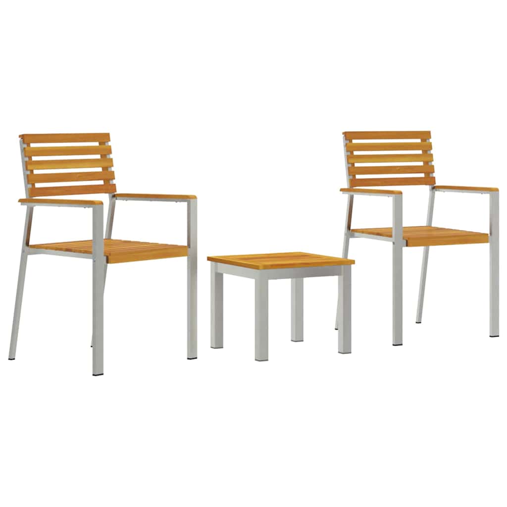 Tuin Eetset 3 Pcs Bruin