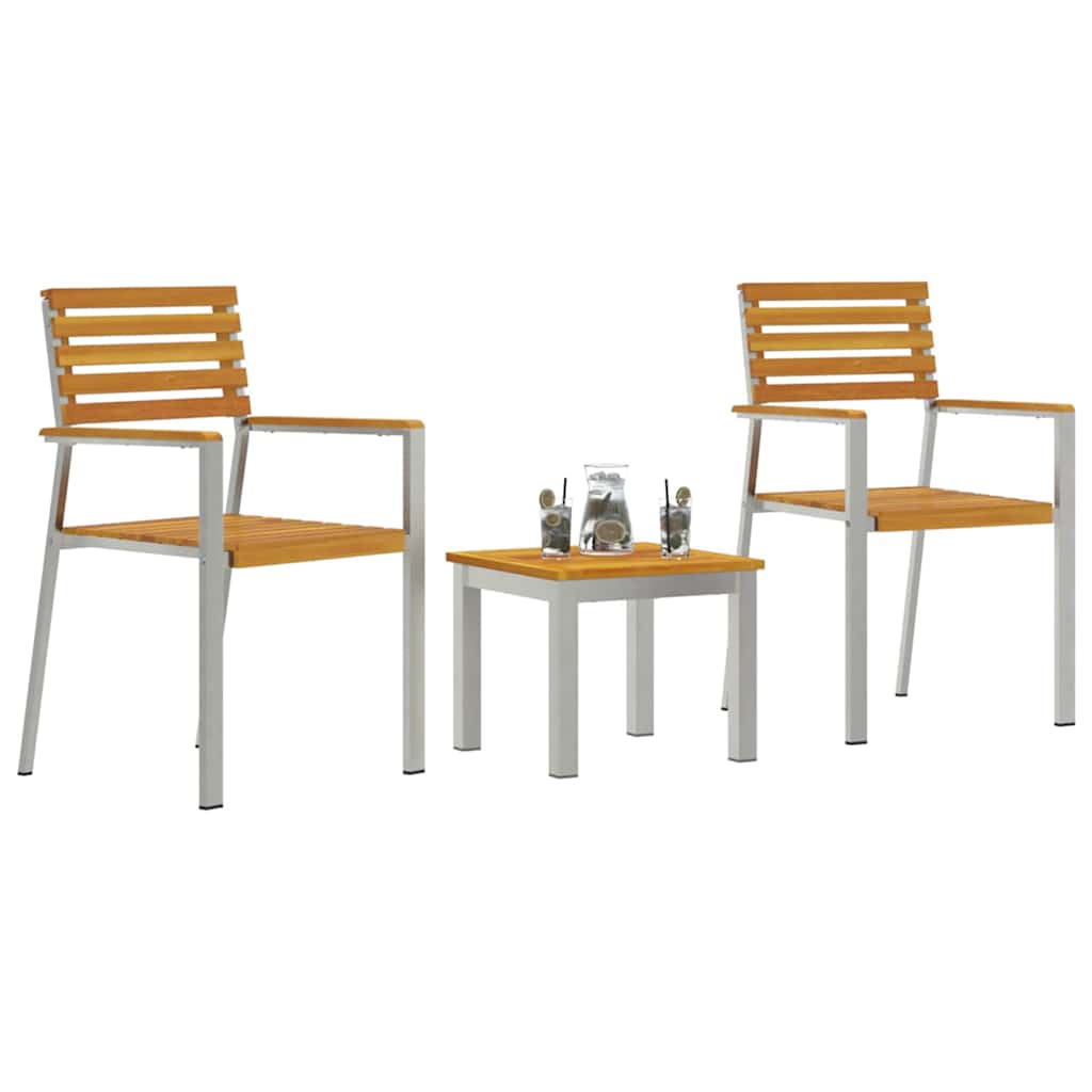 Tuin Eetset 3 Pcs Bruin
