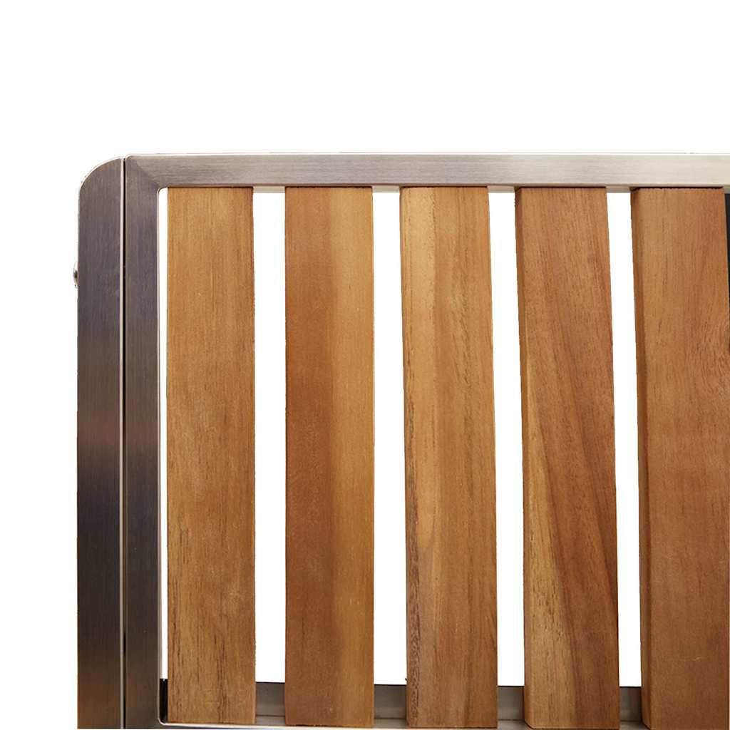 Tuin Eetset Met Kussen 3 Pcs Bruin