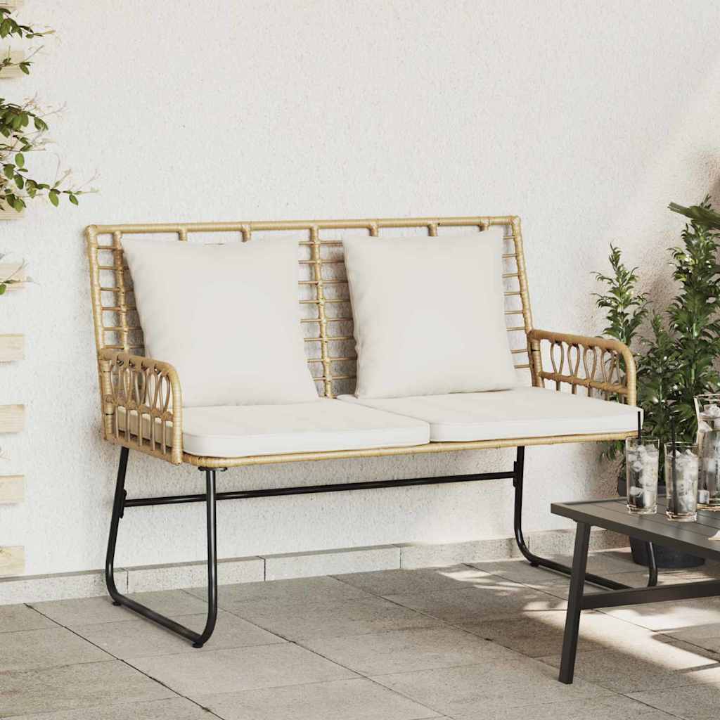 Tuin Eetset 3 Pcs En Anthraciet Poly Riet En Staal
