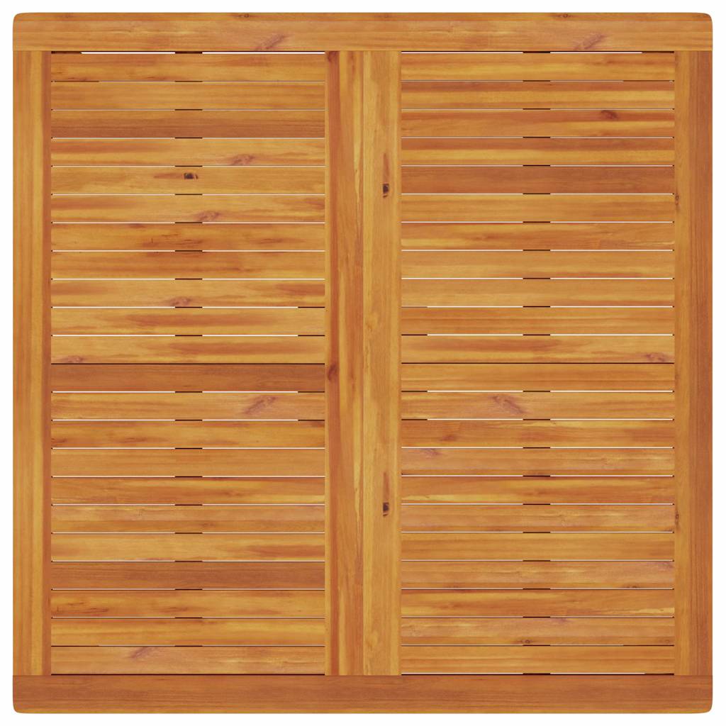Tuin Eetset 3 Pcs Bruin Massief Acaciahout